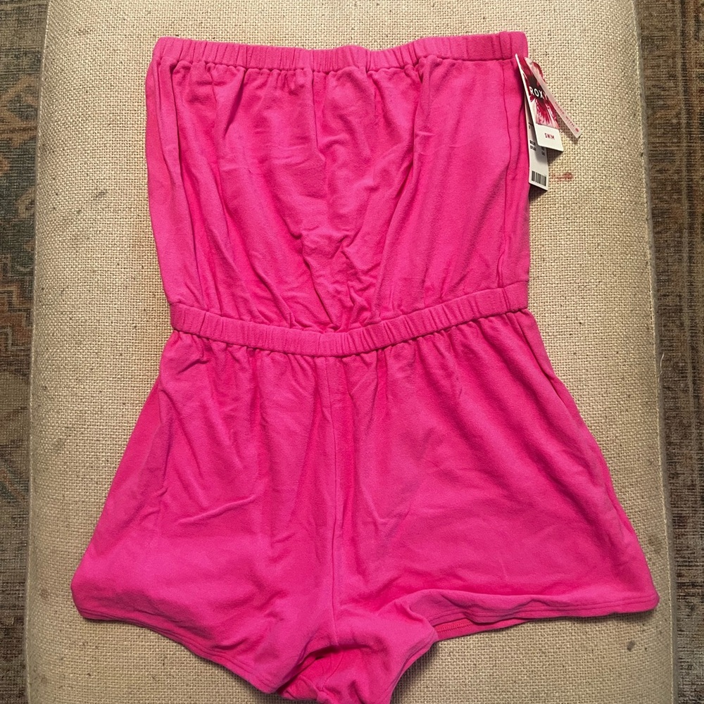 Roxy Hot Pink Swim Coverup - Size Small